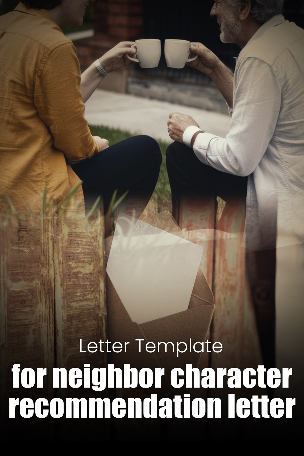 Letter Template For Neighbor Character Recommendation Letter