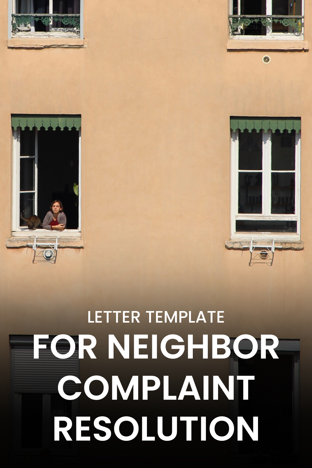 Letter Template For Neighbor Complaint Resolution