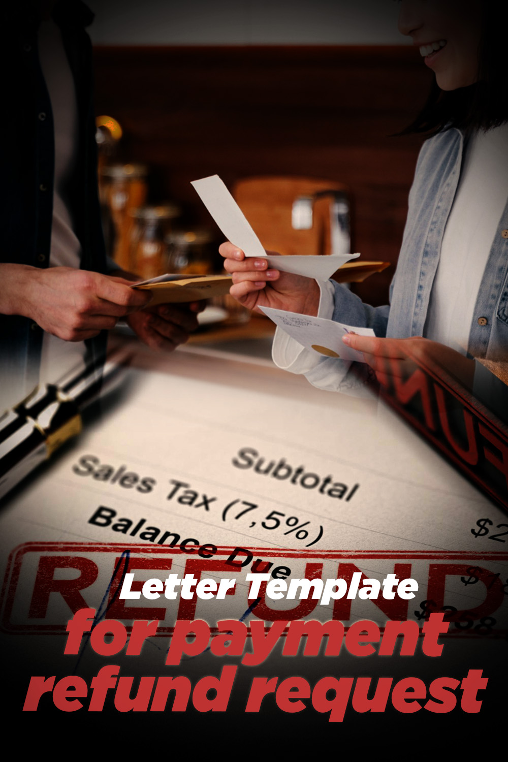 Letter Template For Payment Refund Request