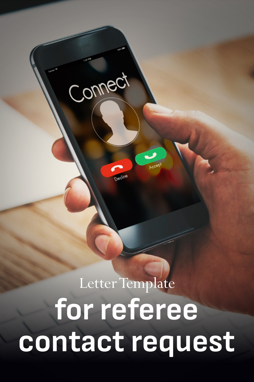 Letter Template For Referee Contact Request
