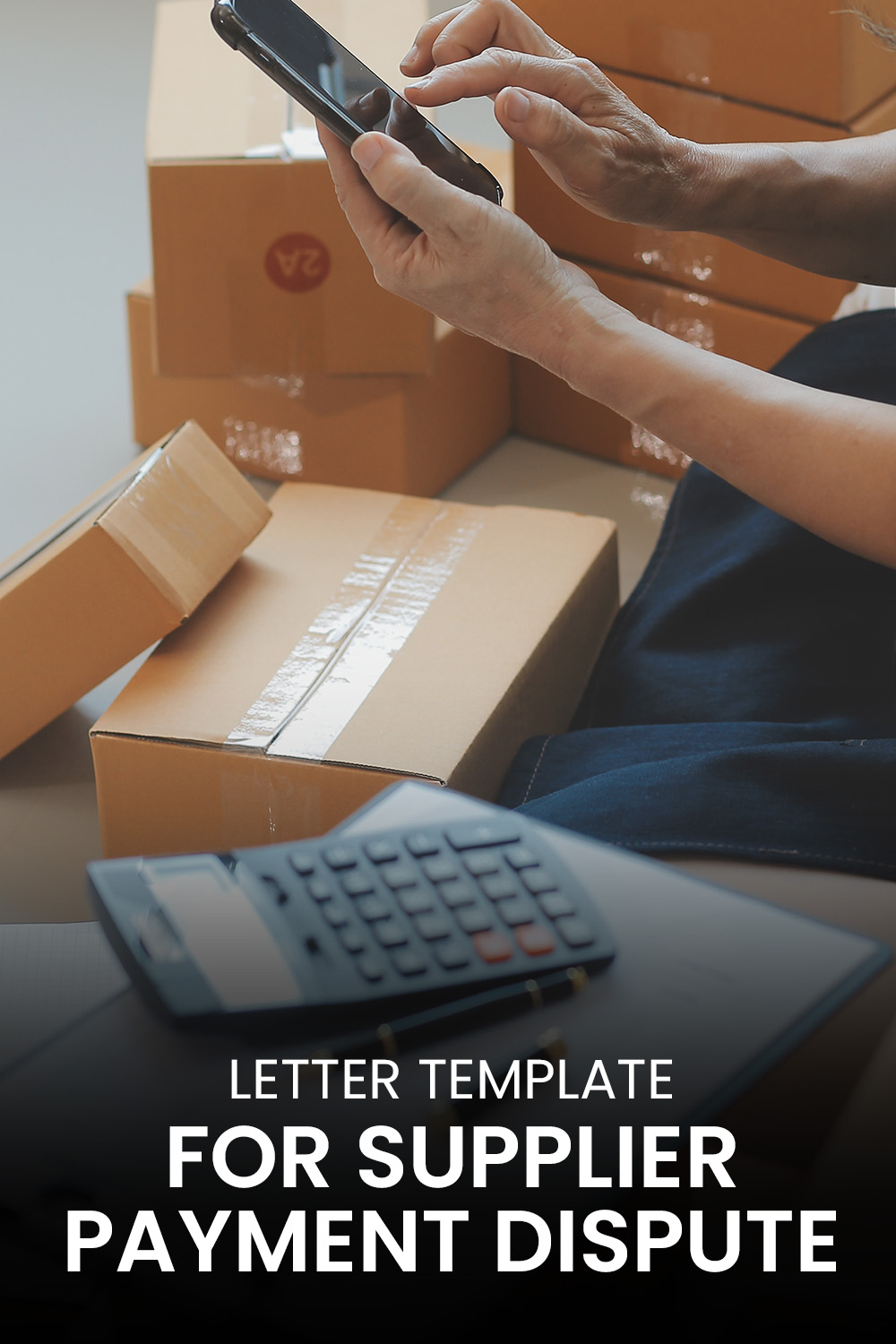 Letter Template For Supplier Payment Dispute