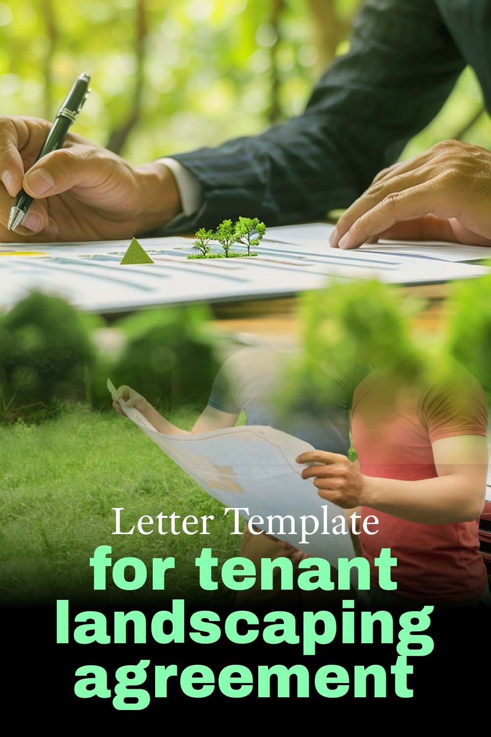 Letter Template For Tenant Landscaping Agreement