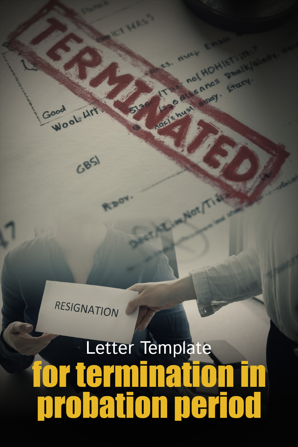 Letter Template For Termination In Probation Period