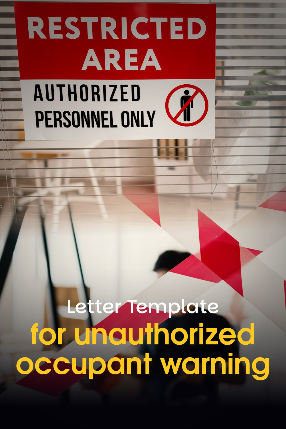 Letter Template For Unauthorized Occupant Warning