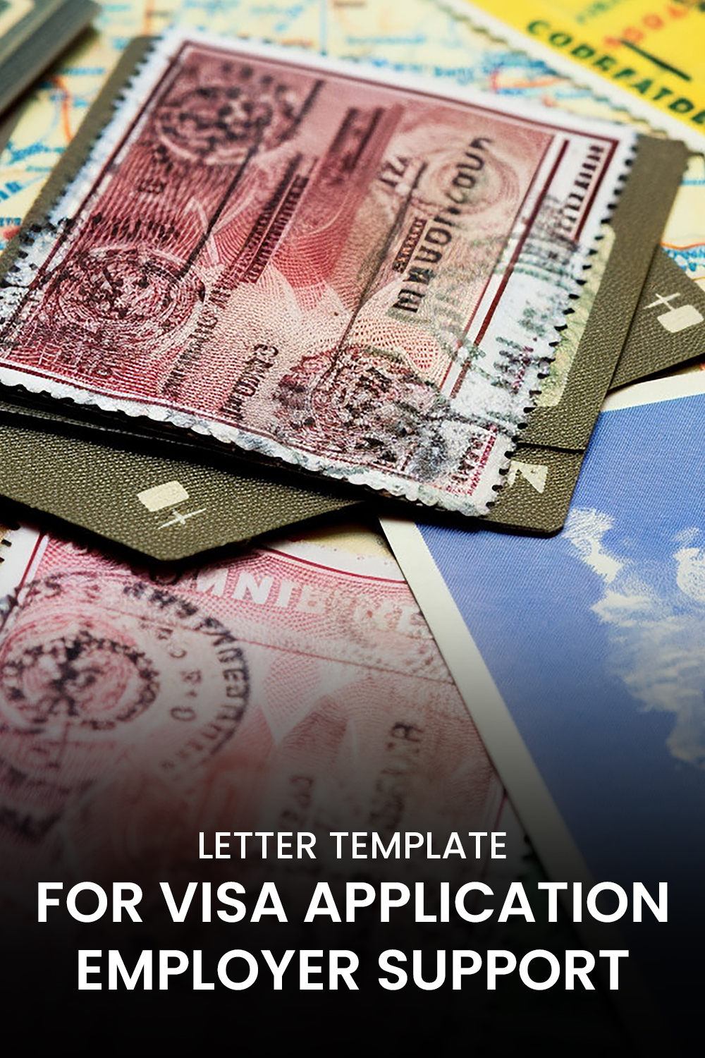 Letter Template For Visa Application Employer Support