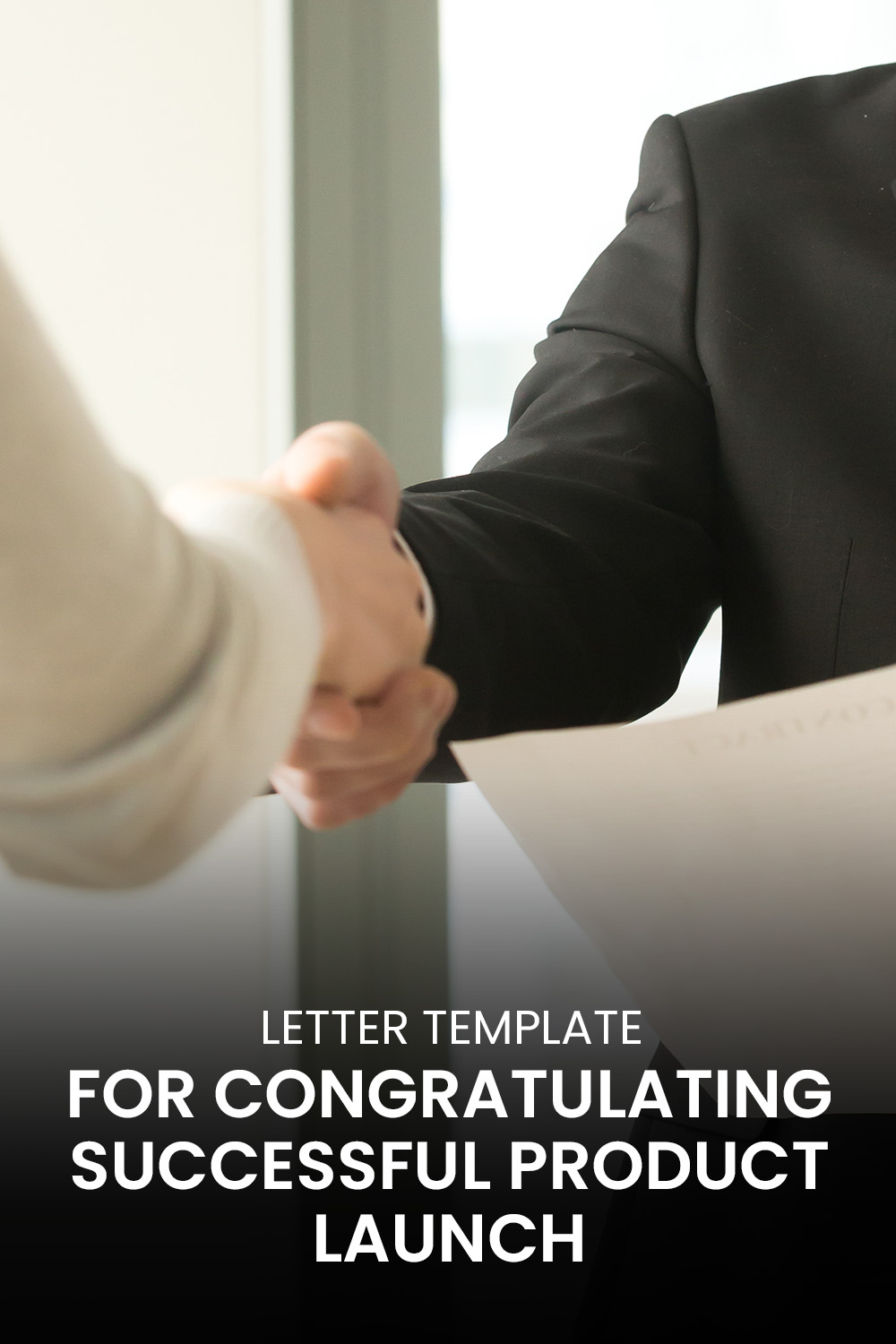 Letter Template For Congratulating Successful Product Launch