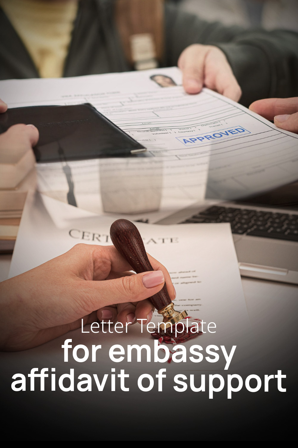 Letter Template For Embassy Affidavit Of Support