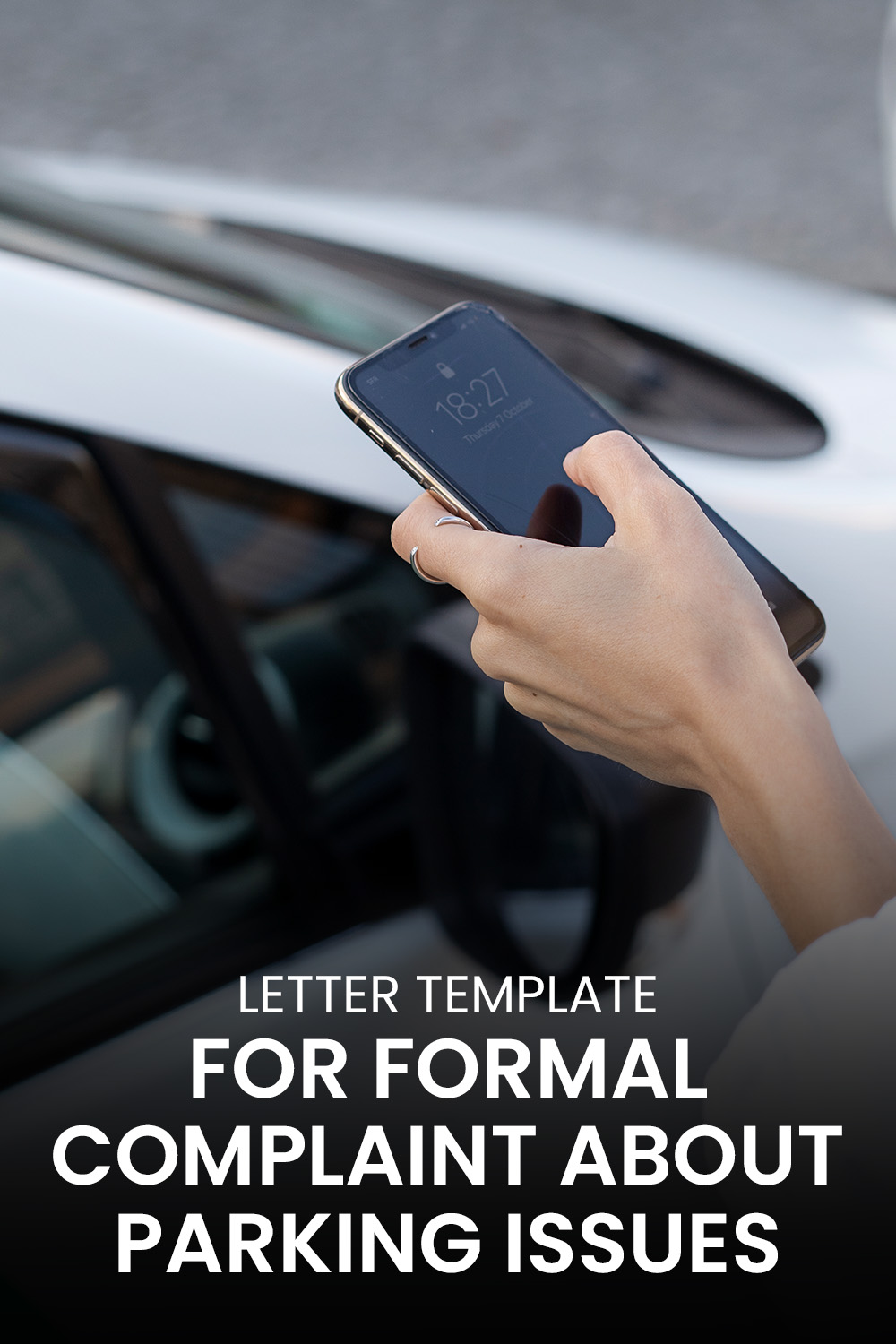 Letter Template For Formal Complaint About Parking Issues