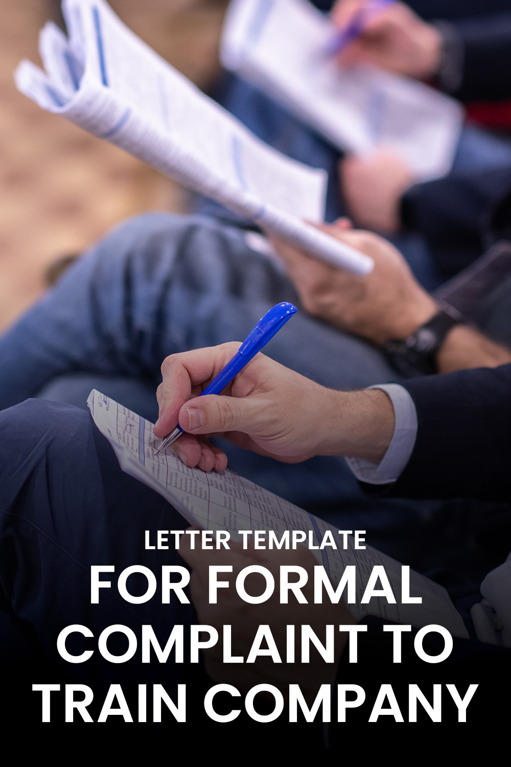 Letter Template For Formal Complaint To Train Company