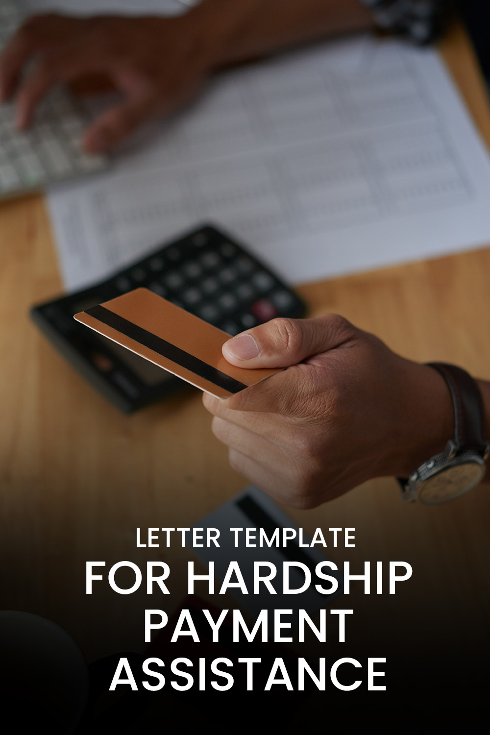 Letter Template For Hardship Payment Assistance
