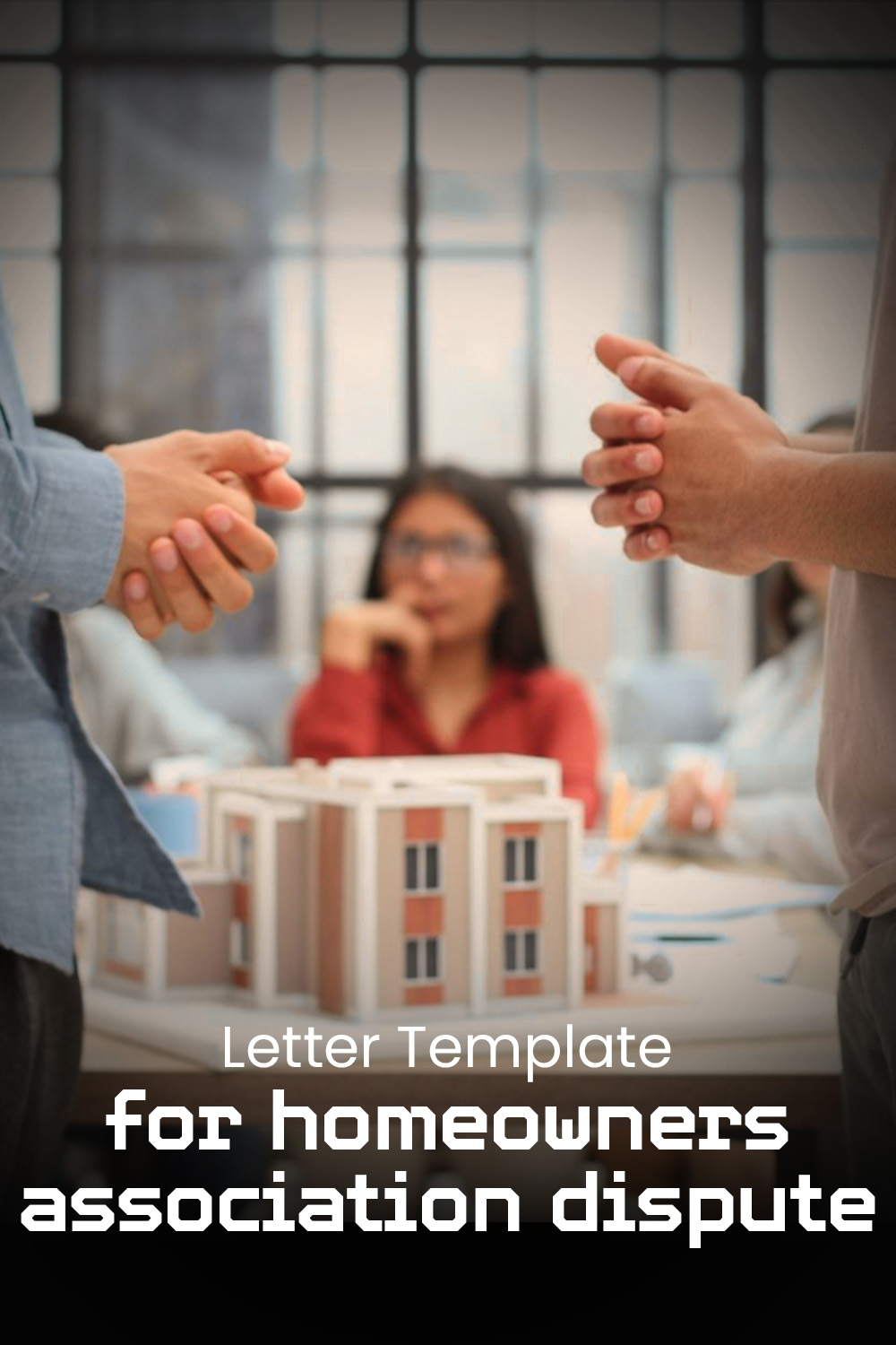 Letter Template For Homeowners Association Dispute
