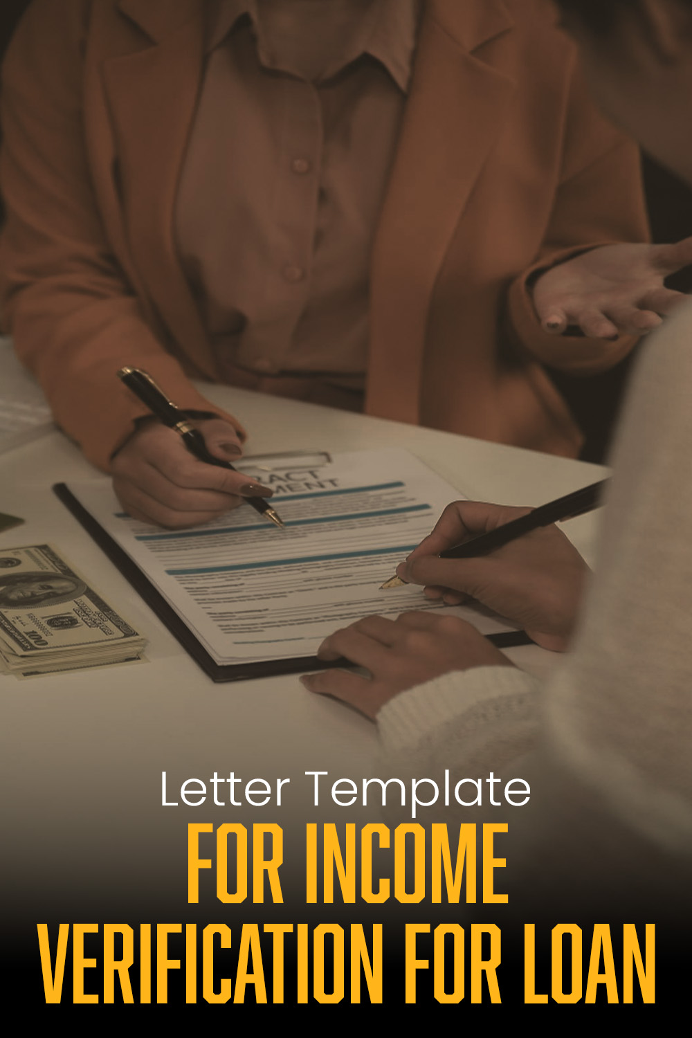 Letter Template For Income Verification For Loan