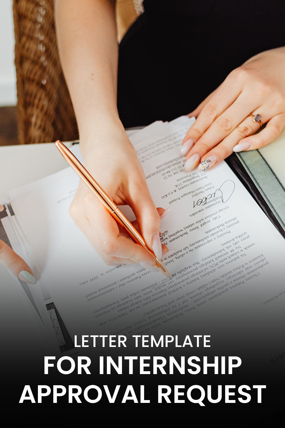 Letter Template For Internship Approval Request