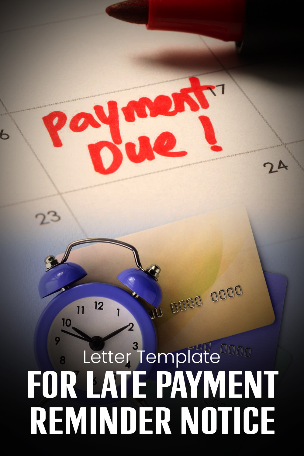 Letter Template For Late Payment Reminder Notice