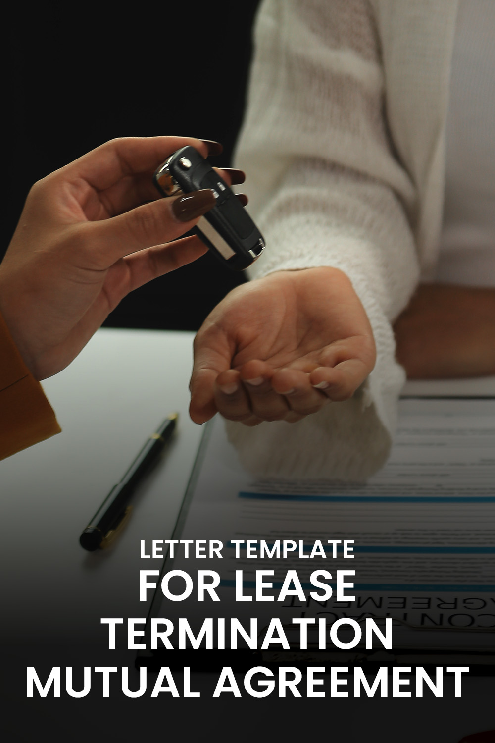Letter Template For Lease Termination Mutual Agreement