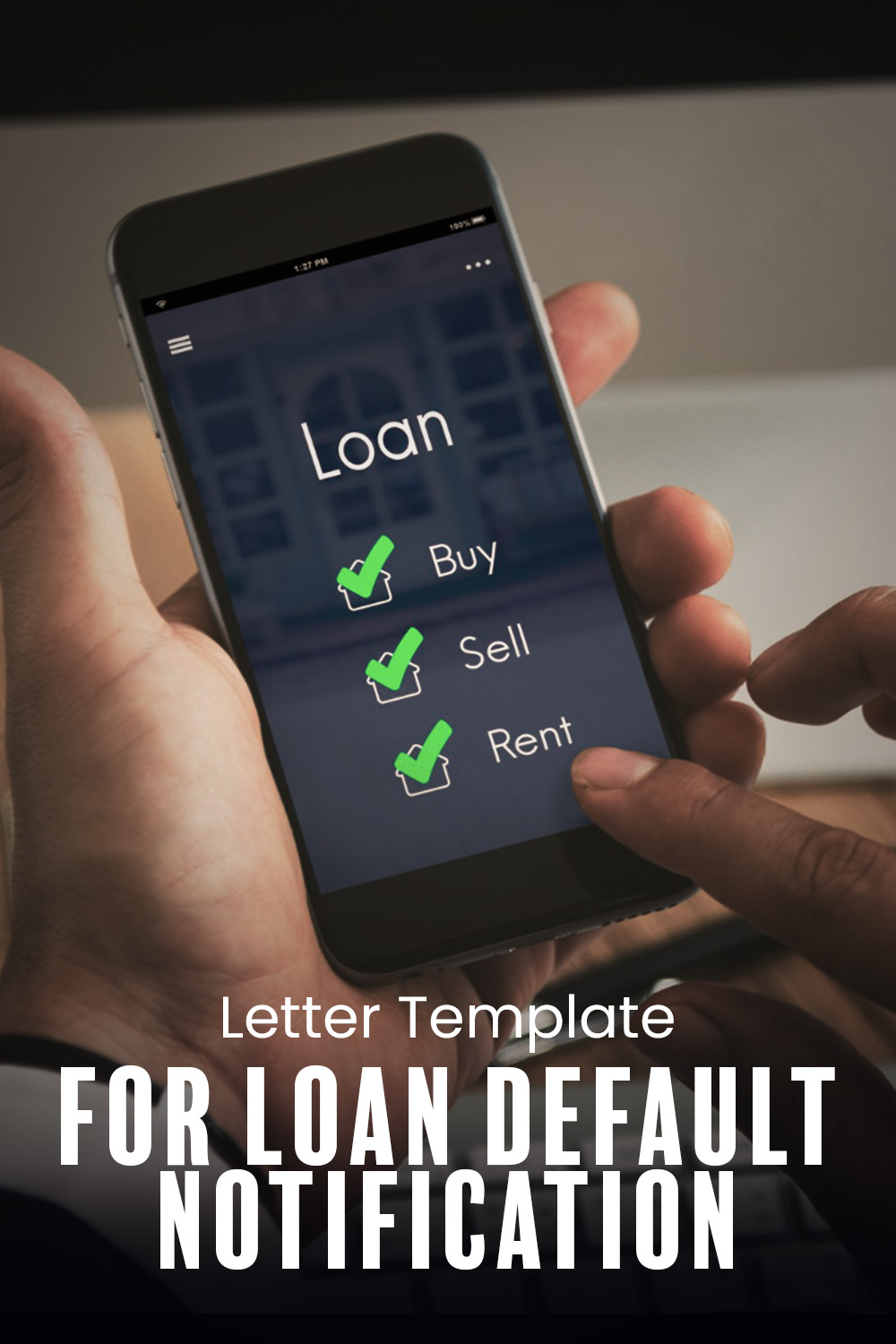 Letter Template For Loan Default Notification