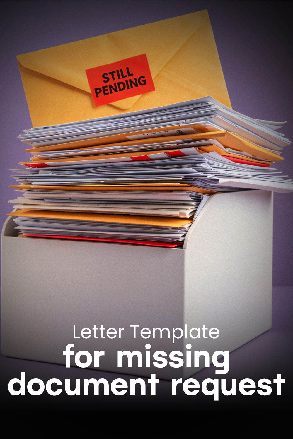 Letter Template For Missing Document Request