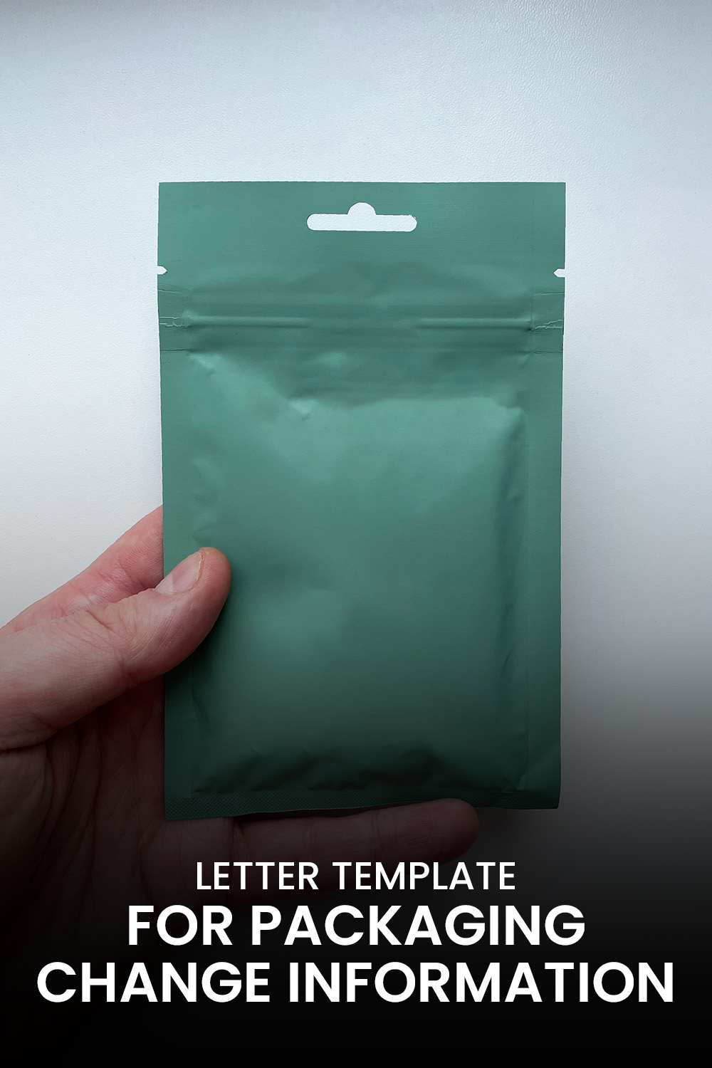 Letter Template For Packaging Change Information