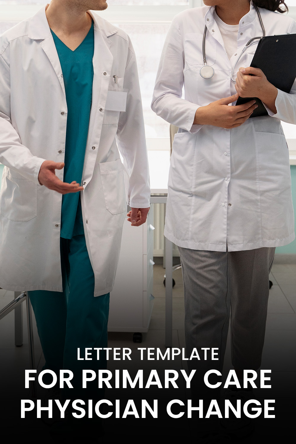 Letter Template For Primary Care Physician Change