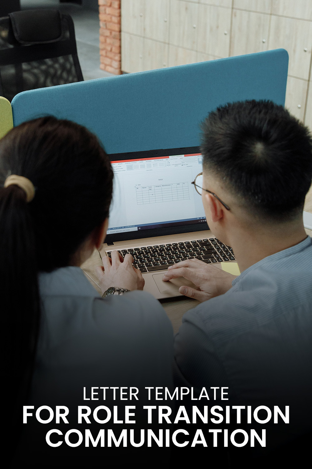 Letter Template For Role Transition Communication