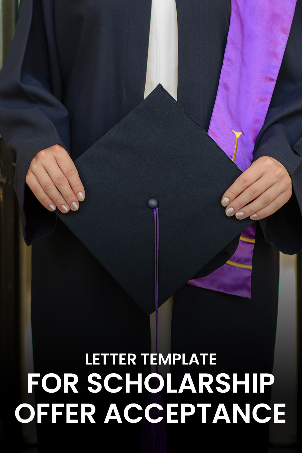 Letter Template For Scholarship Offer Acceptance