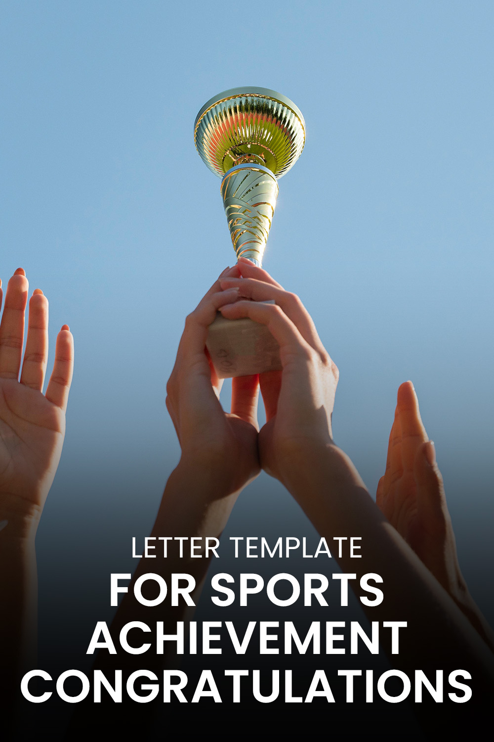 Letter Template For Sports Achievement Congratulations