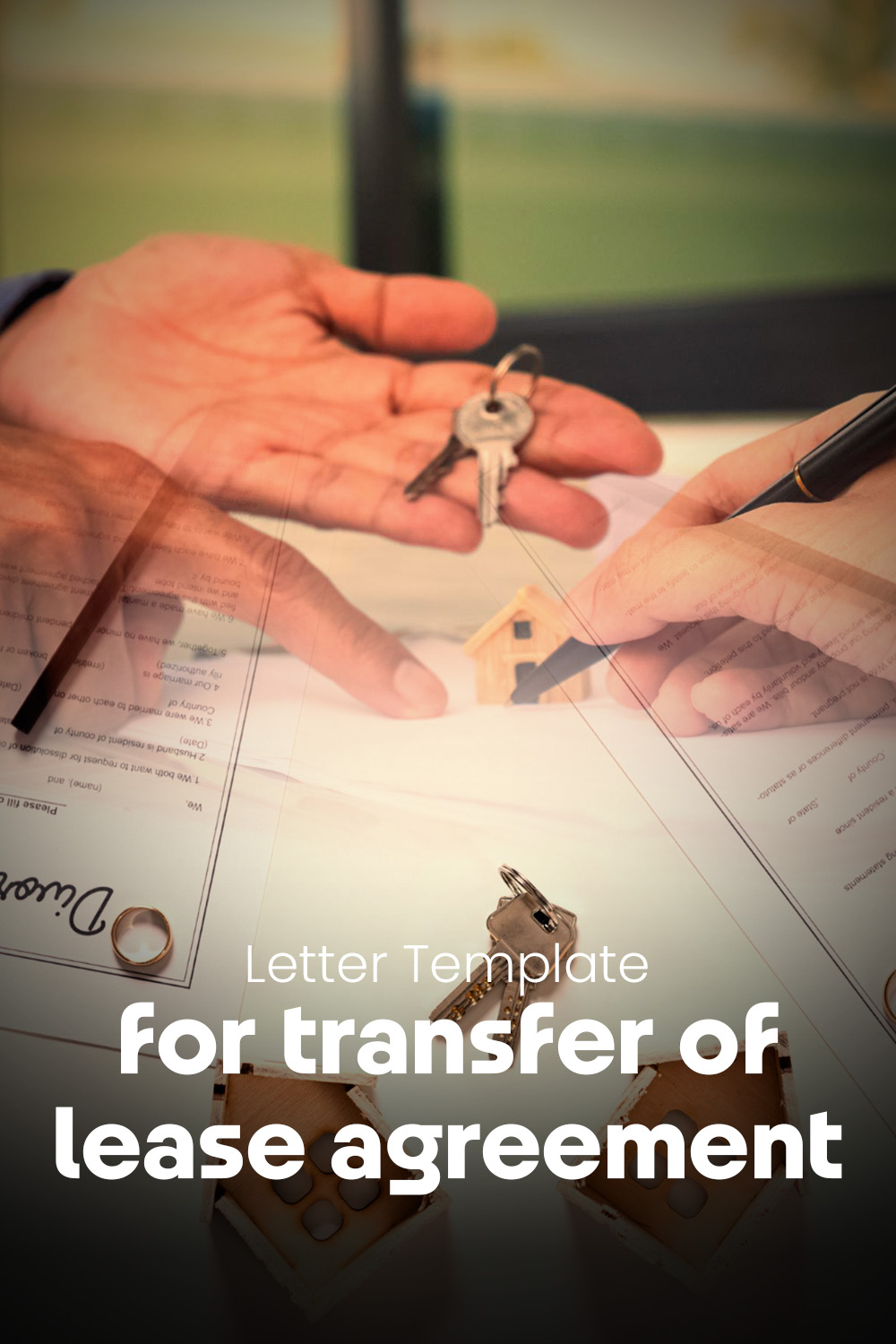 Letter Template For Transfer Of Lease Agreement
