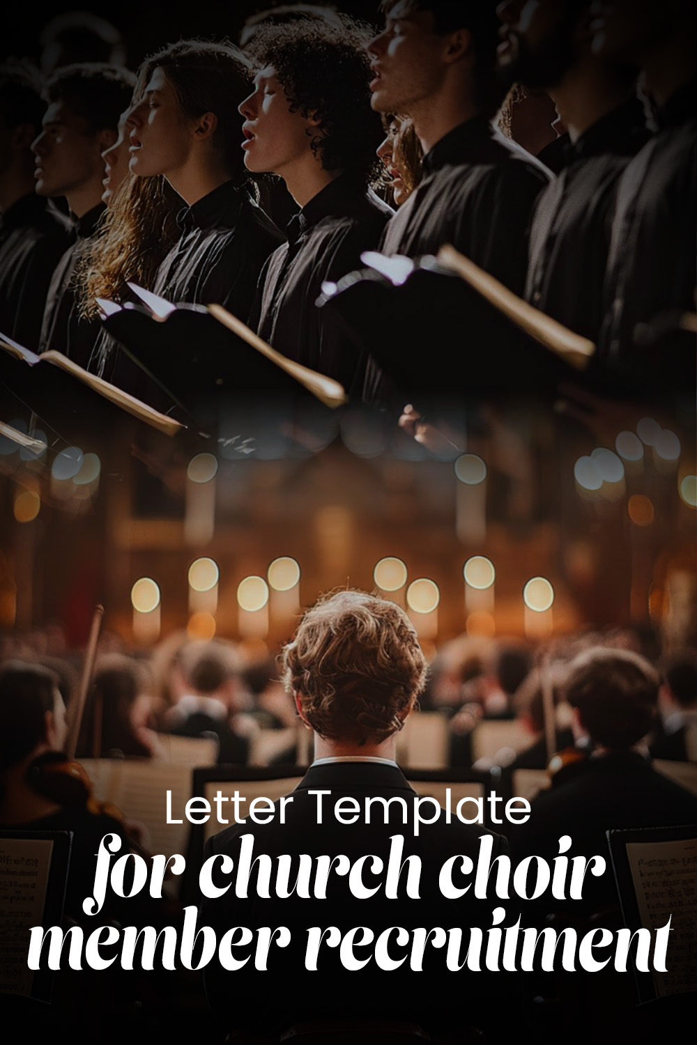 Letter Template For Church Choir Member Recruitment