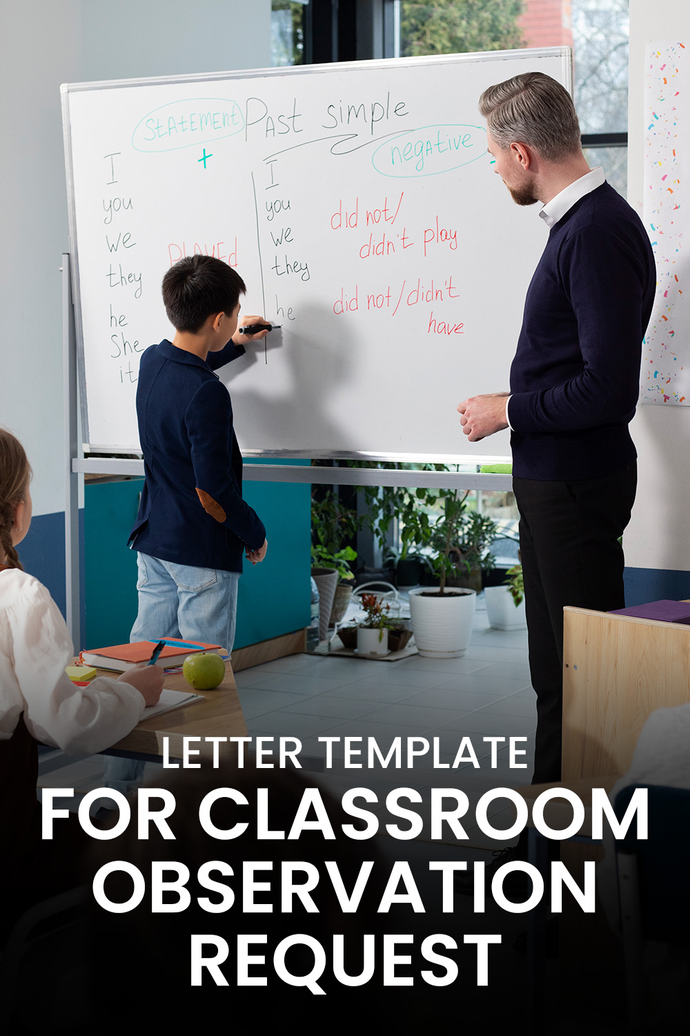 Letter Template For Classroom Observation Request