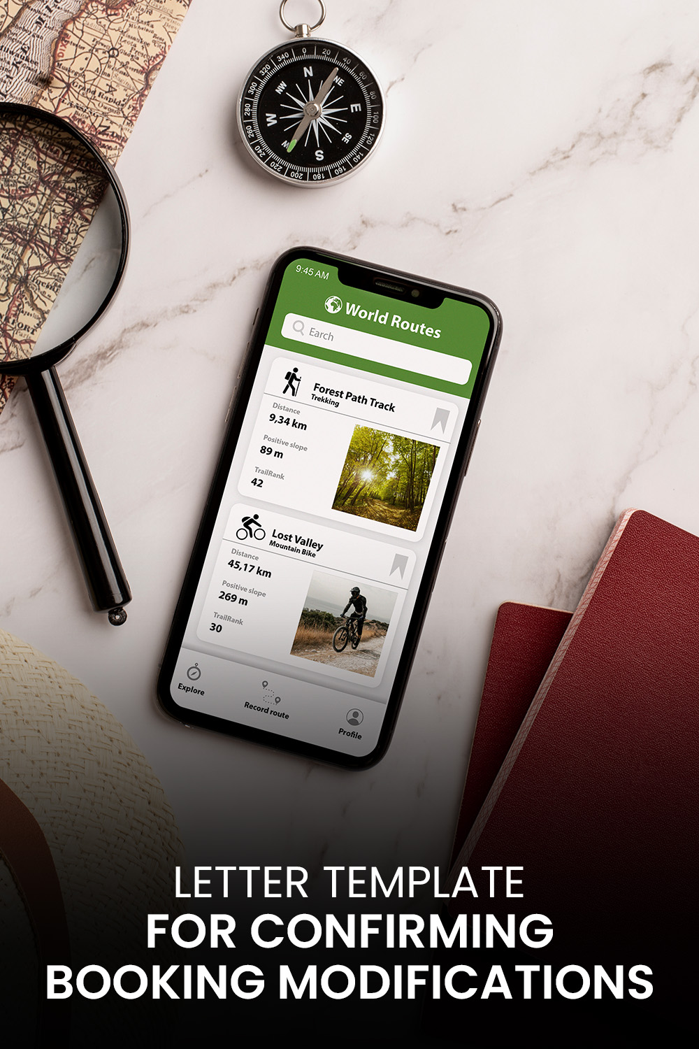 Letter Template For Confirming Booking Modifications
