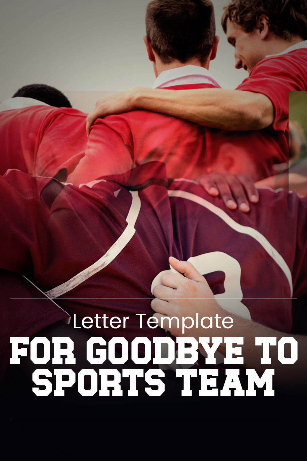 Letter Template For Goodbye To Sports Team