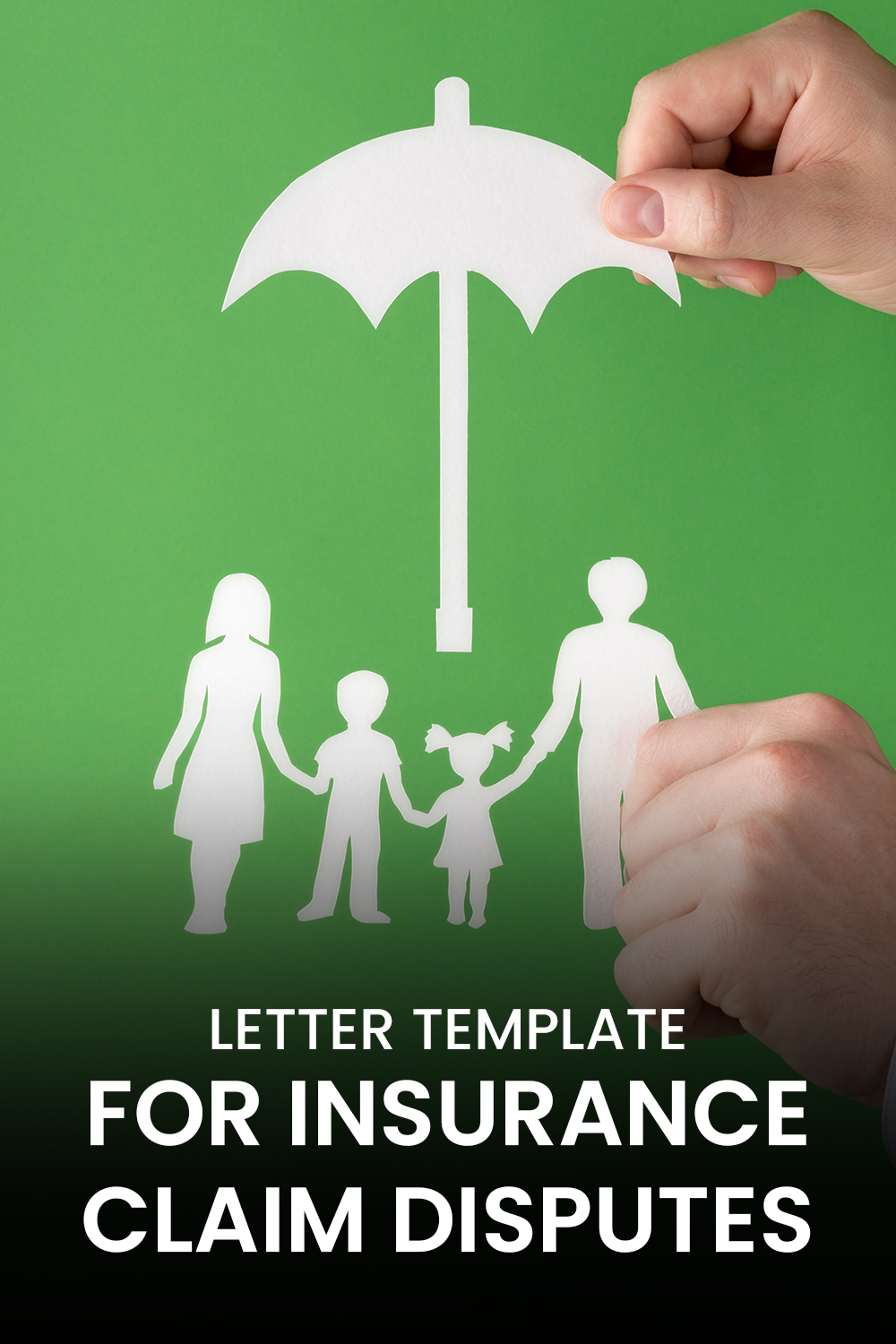 Letter Template For Insurance Claim Disputes
