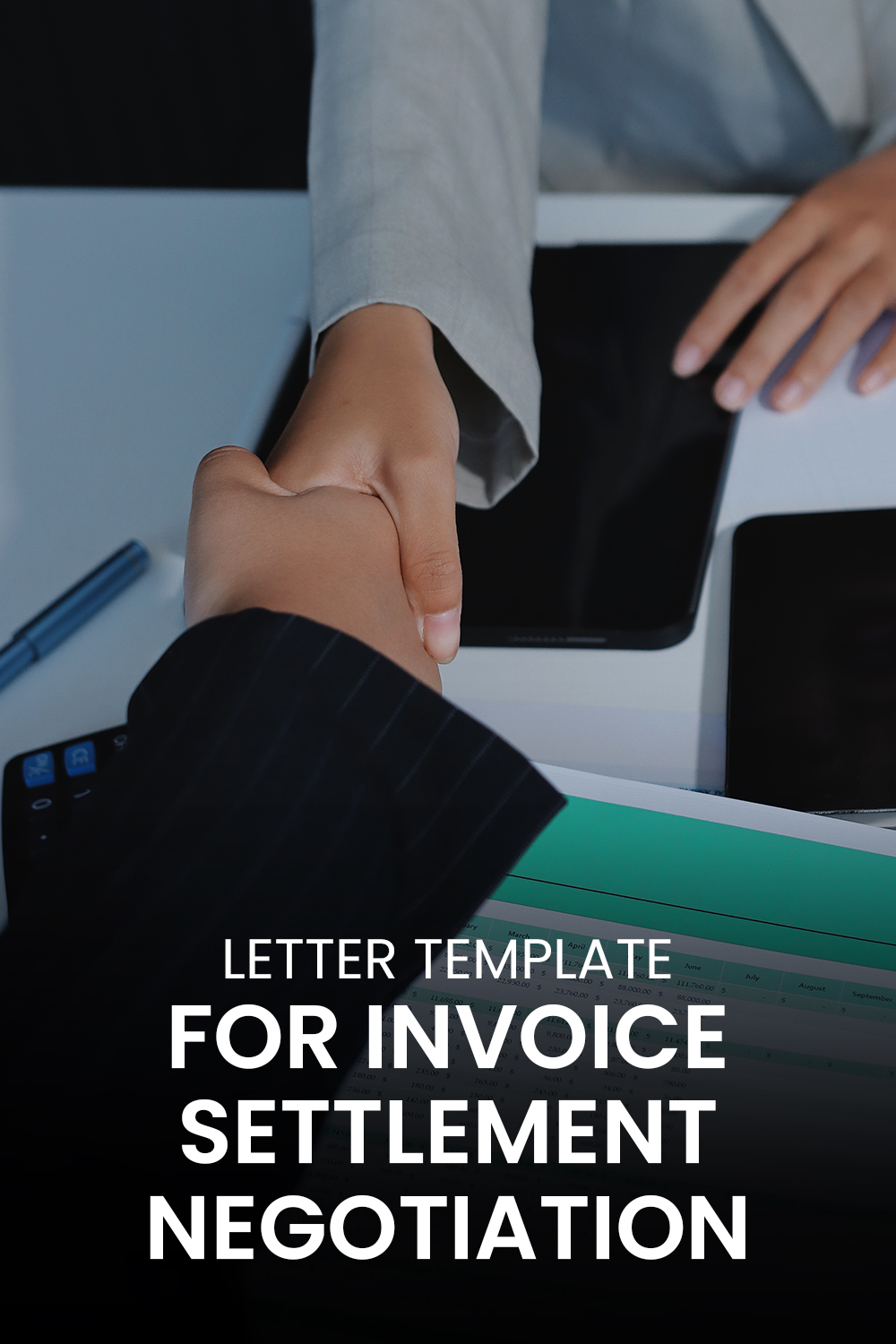 Letter Template For Invoice Settlement Negotiation