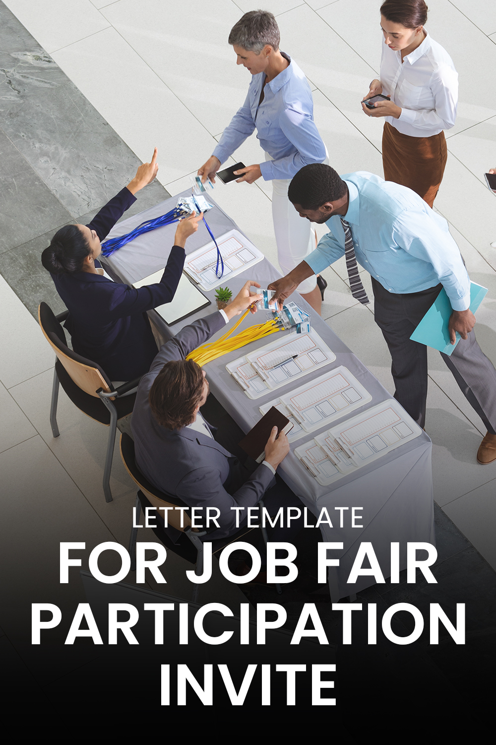 Letter Template For Job Fair Participation Invite