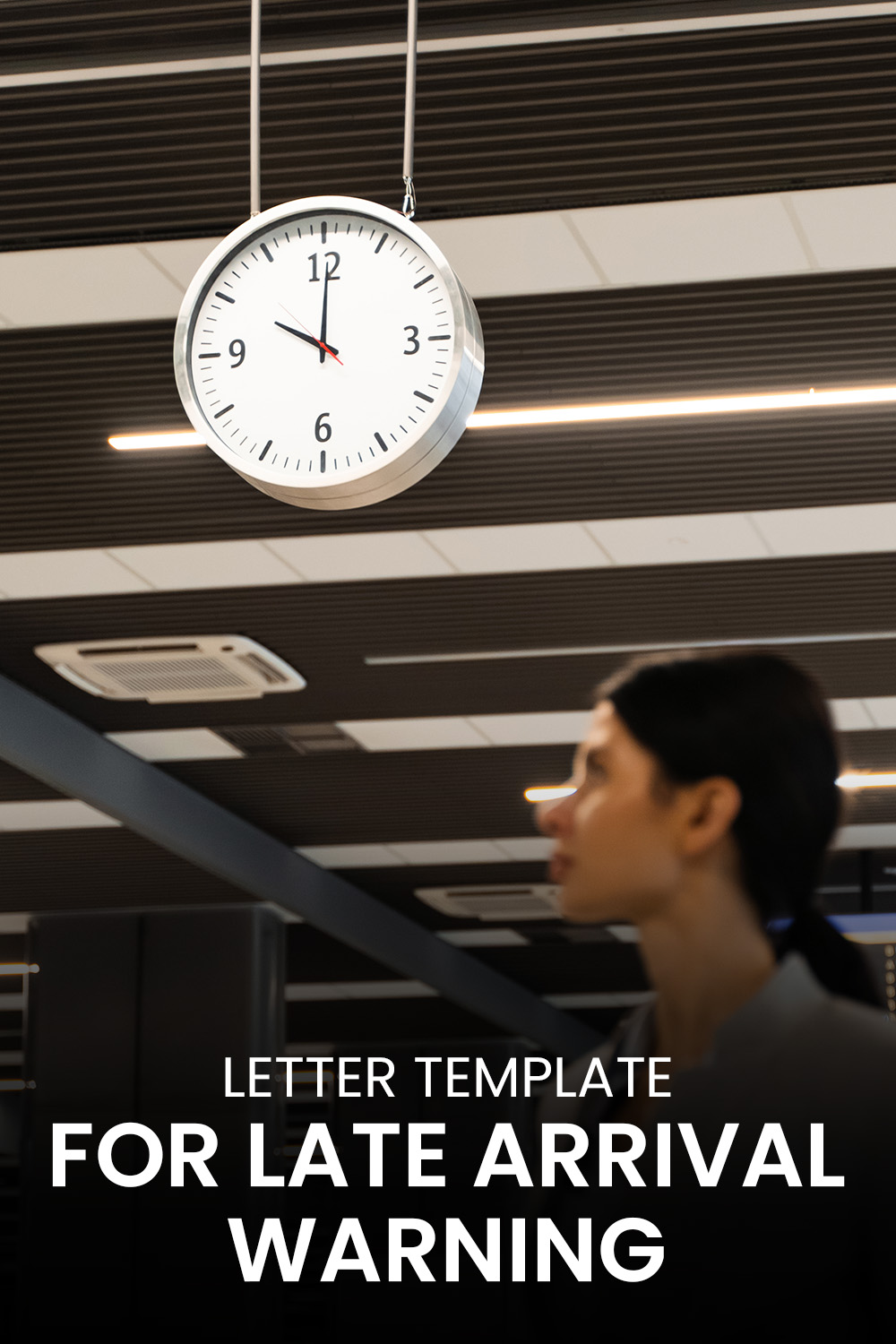 Letter Template For Late Arrival Warning