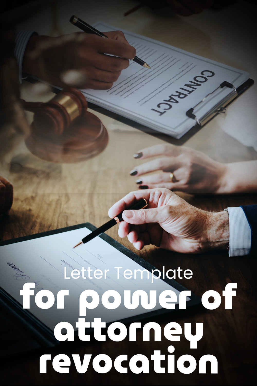 Letter Template For Power Of Attorney Revocation