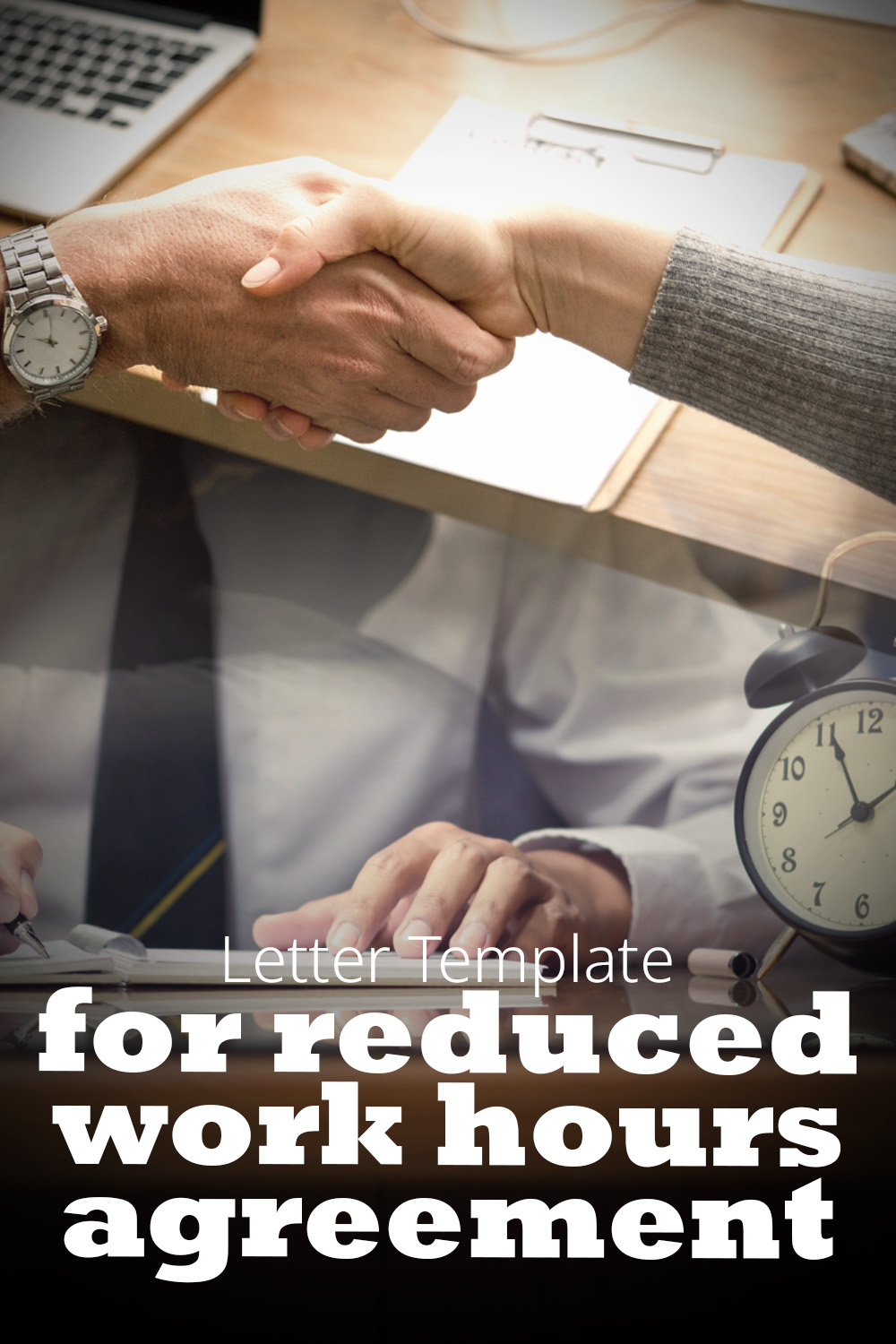 Letter Template For Reduced Work Hours Agreement