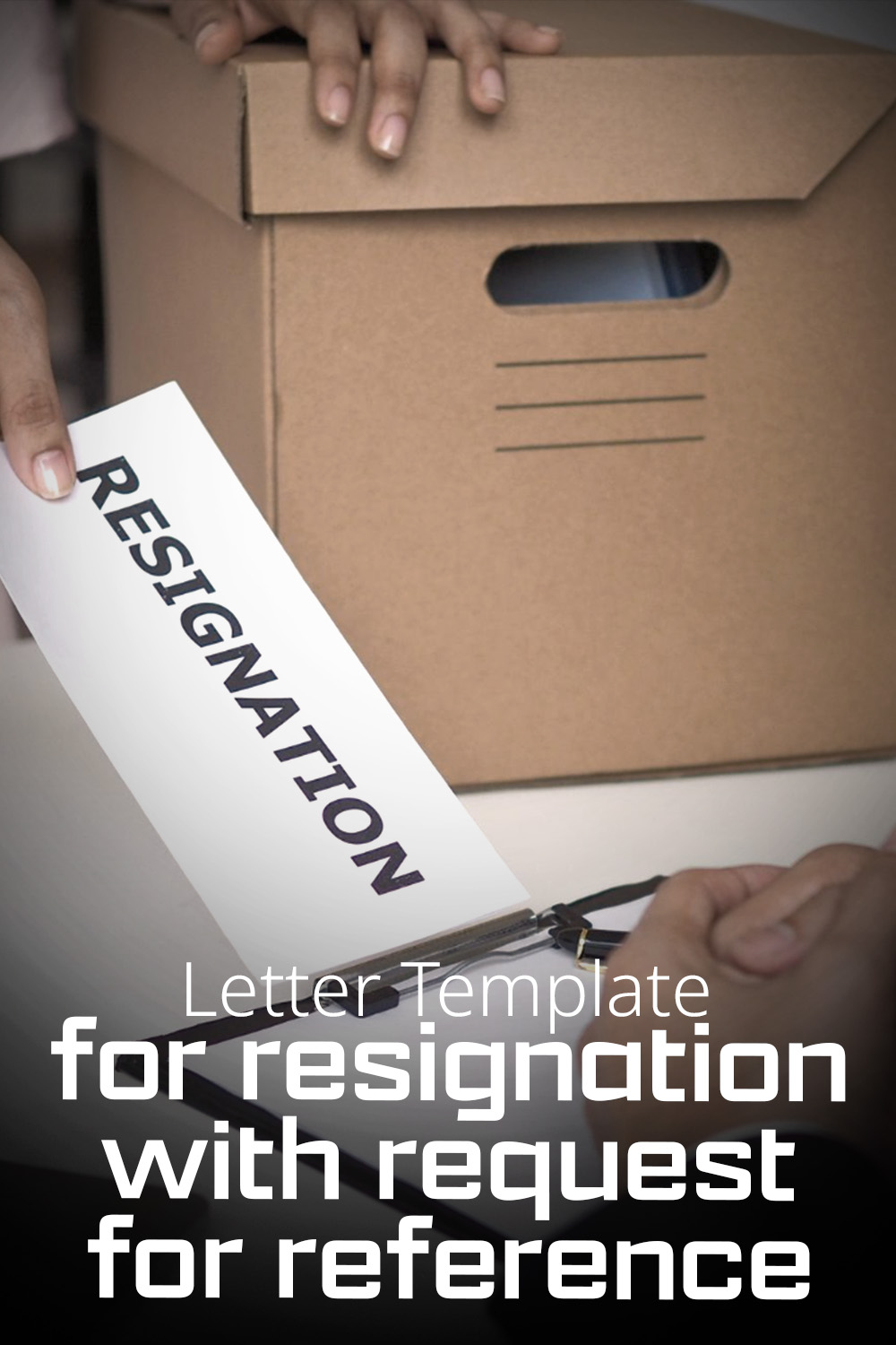 Letter Template For Resignation With Request For Reference