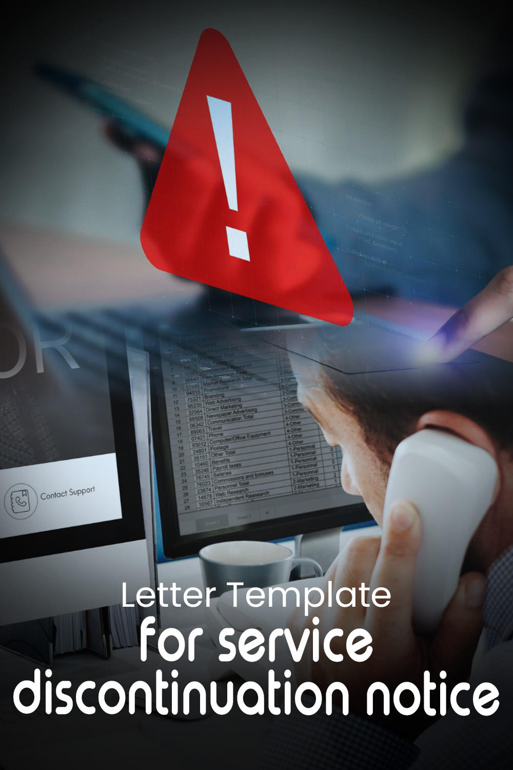 Letter Template For Service Discontinuation Notice