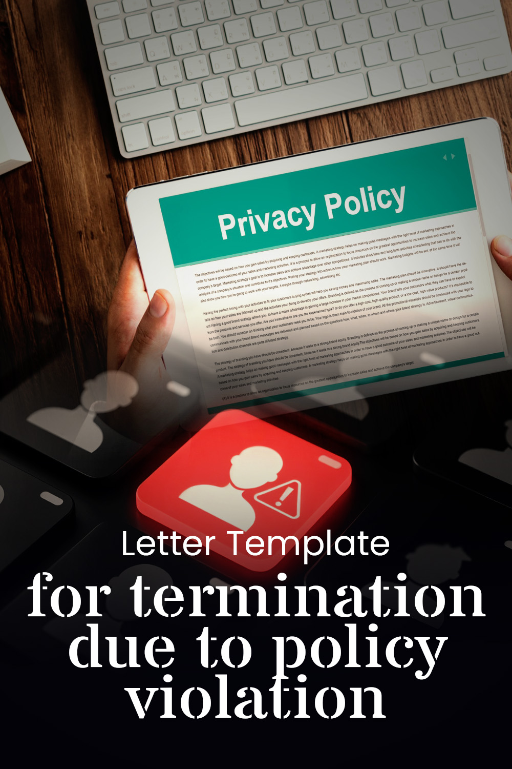 Letter Template For Termination Due To Policy Violation
