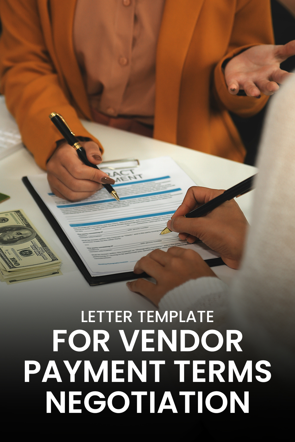Letter Template For Vendor Payment Terms Negotiation
