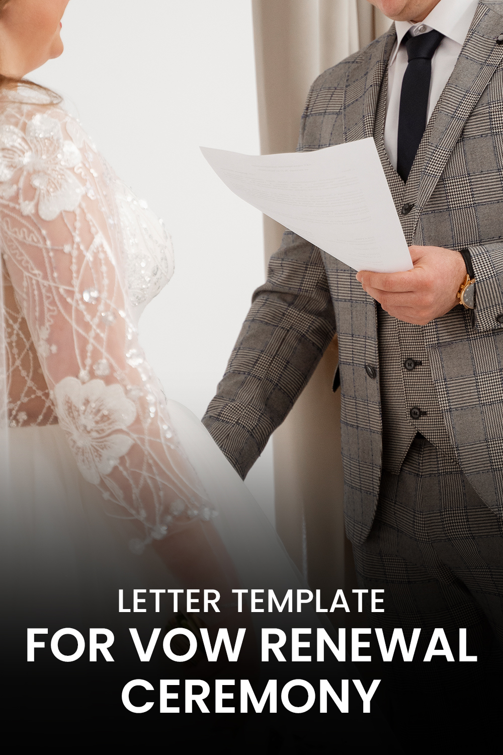 Letter Template For Vow Renewal Ceremony