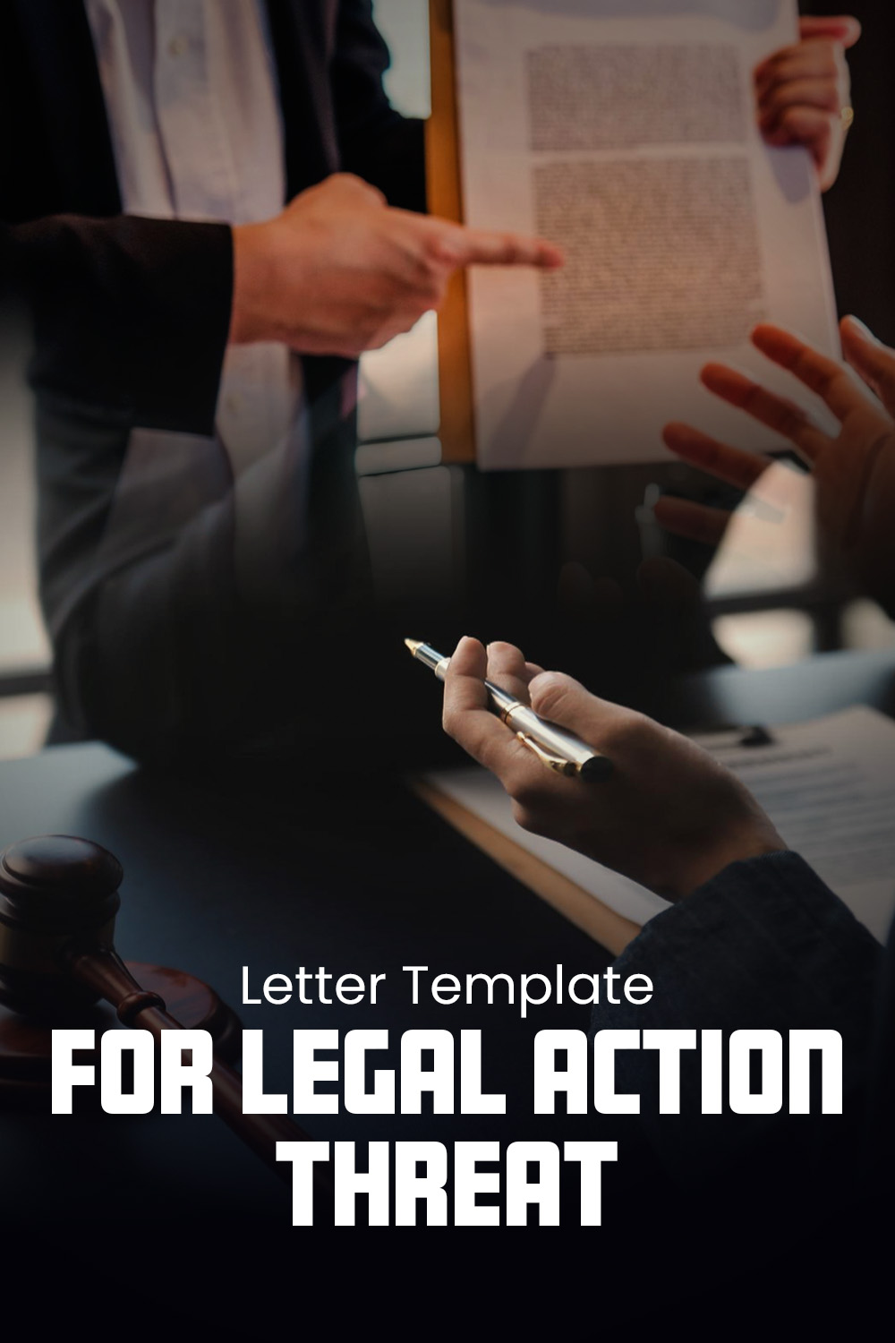 Letter Template For Legal Action Threat