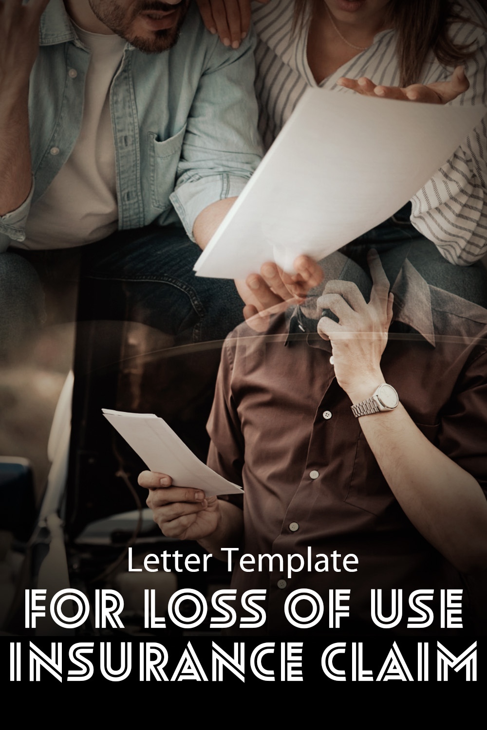 Letter Template For Loss Of Use Insurance Claim