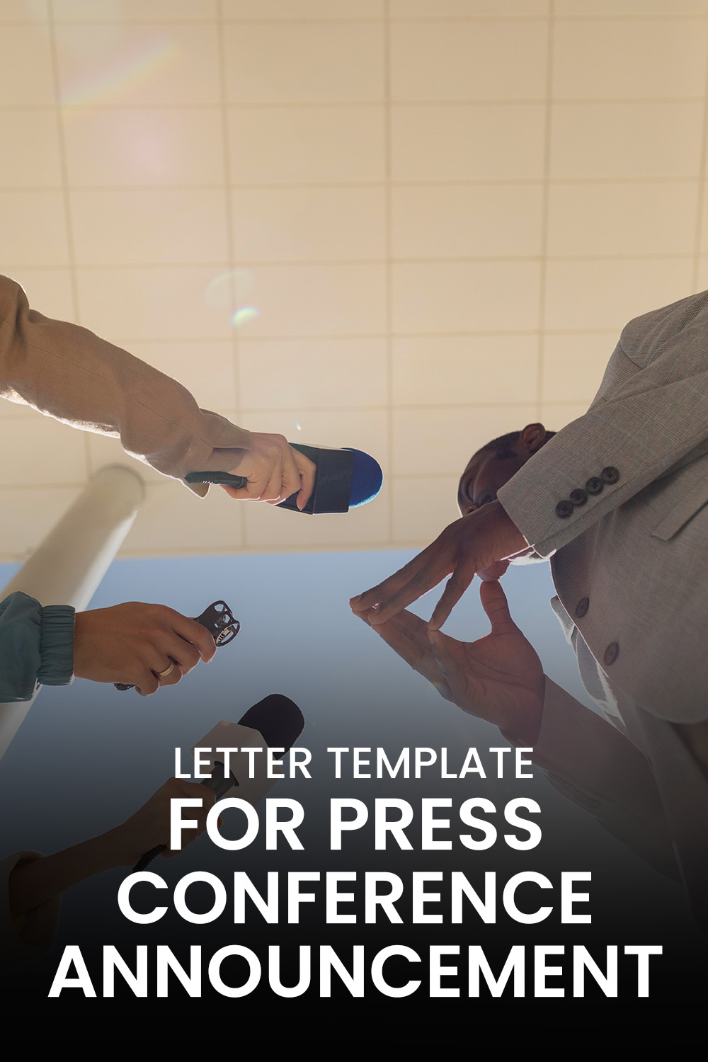 Letter Template For Press Conference Announcement