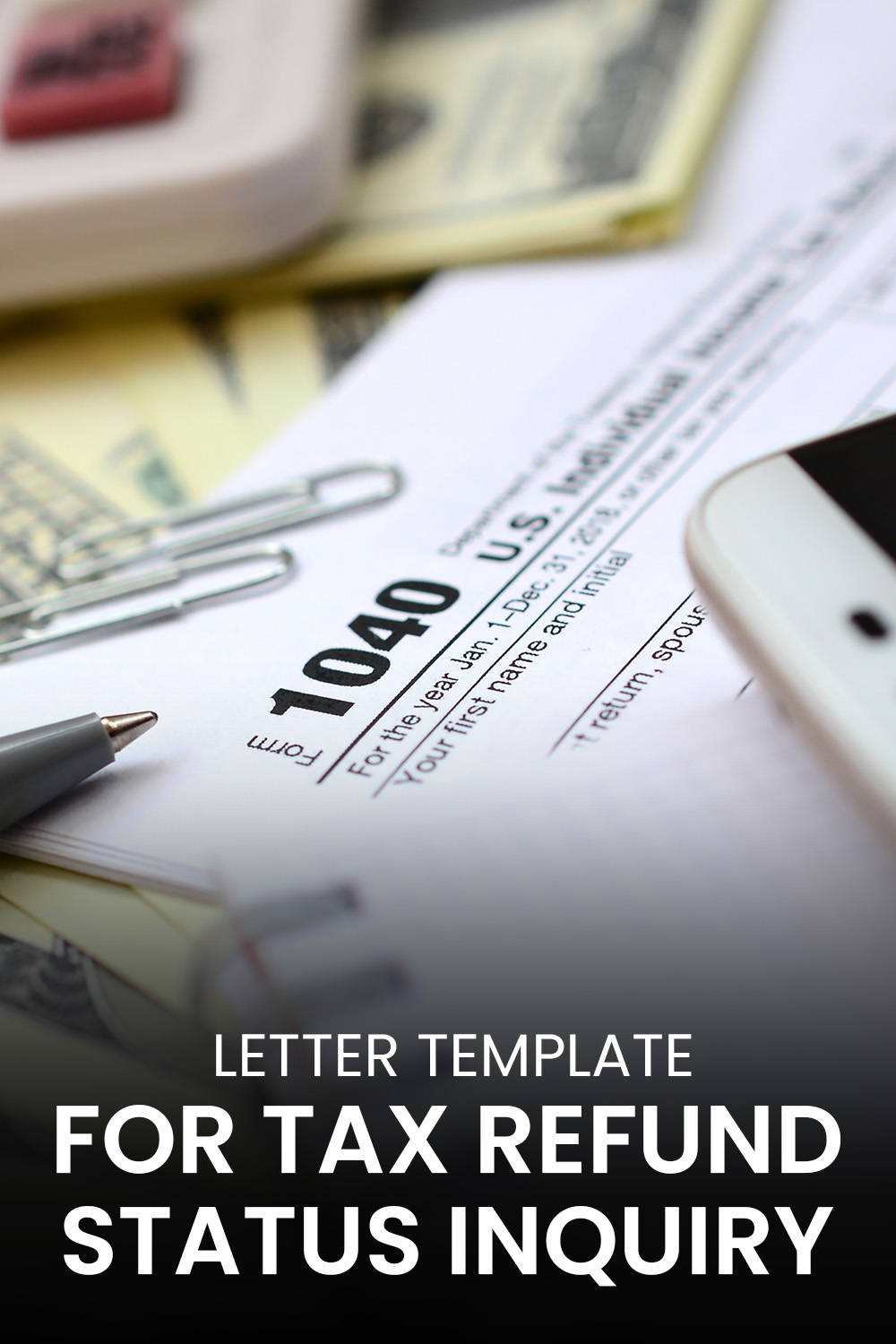 Letter Template For Tax Refund Status Inquiry