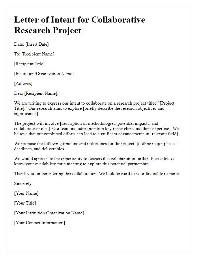 Letter template of academic research??????