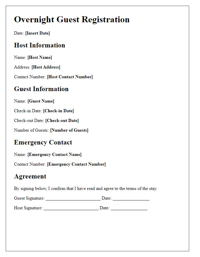 Letter template of overnight guest registration for DNs and Airbnb hosts